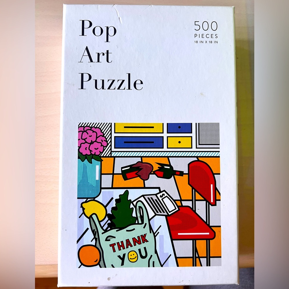 Dovetail Press Pop Art Puzzle 500 Pieces Shattered Chris Santone 18 x 18